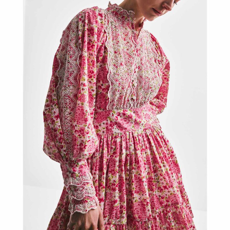 byTiMo Cotton Slub Mini Dress image number 2